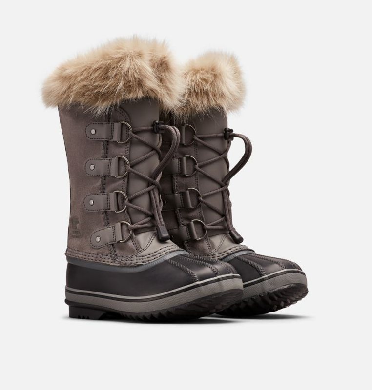 Sorel Çocuk Youth Joan Of Arctic™ - Kar Botu Koyu Gri - 753-KFHJBL